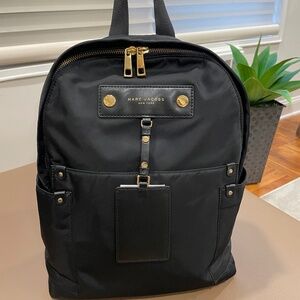Marc Jacobs Nylon Backpack - Black
